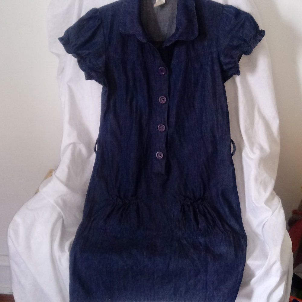 Women's Denim Blue Dress.